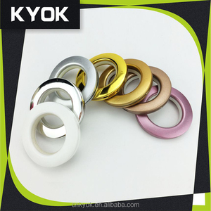 Curtain Phần Cứng Nhựa Curtain Grommets Bạc Vàng <span class=keywords><strong>Curtin</strong></span> Dây Giày Vòng - Product Image 3