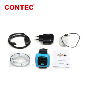 CONTEC CE CMS50F наручные часы с цветным дисплеем Пульсоксиметр spo2 датчик - Product Image 5