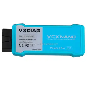 VXDIAG VCX NANO עבור טויוטה TIS Techstream V12.00.127 תואם עם SAE J2534 גרסת WIFI