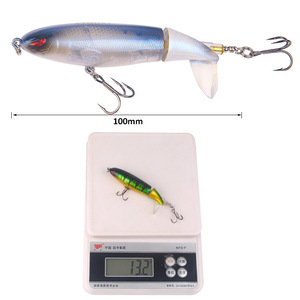 Sunsun — leurre <span class=keywords><strong>Whopper</strong></span> Plopper rigide avec queue rotative, appât artificiel <span class=keywords><strong>Popper</strong></span>, 13G, 10CM - Product Image 6