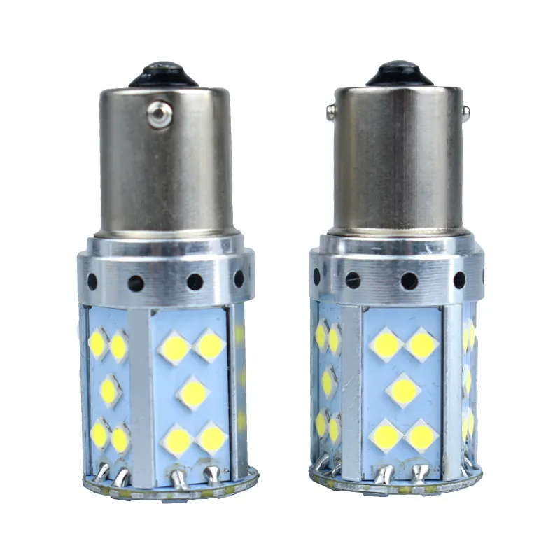 Conpex Super Bright Canbus T20 1156/1157 35 SMD 7740/7743 Clignotant Led Jaune et Blanc Voiture Led Clignotant Signal