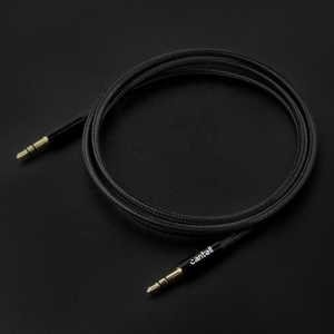 Cantell caldo di vendita di Nylon Treccia <span class=keywords><strong>Jack</strong></span> Da 3.5mm <span class=keywords><strong>maschio</strong></span> a <span class=keywords><strong>maschio</strong></span> aux cavo audio professionale cavo di 35 millimetri - Product Image 6