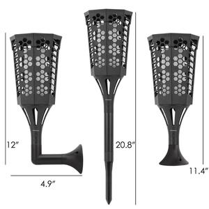 USB 96 LED <span class=keywords><strong>torch</strong></span> hình dạng nhân tạo cảnh quan ngoài trời lửa led garden silk năng lượng mặt trời ánh sáng ngọn lửa - Product Image 4