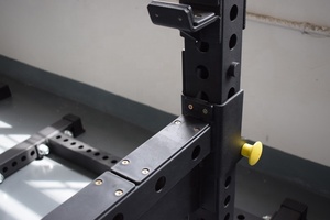 Commercial Power <strong>Half</strong> <strong>Rack</strong> Multi Gym Equipment Fitness Squat <strong>Rack</strong> - Product Image 3