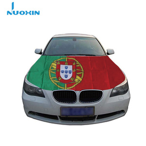Tela elástica de 3,3x5 pies, cubierta para capó de coche de poliéster, Bandera de <span class=keywords><strong>portugal</strong></span> - Product Image 2