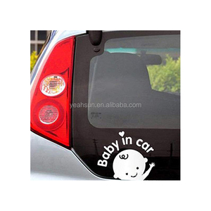 Pegatina Personalizada con Logotipo de Seguridad <span class=keywords><strong>para</strong></span> Bebé en el Auto/abordo del Vehículo - Product Image 3