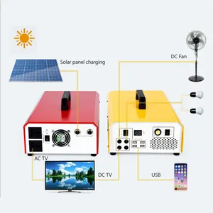 1000W Household portable solar power generator,solar power generation equipment , 1kw solar lighting system from Mindtech