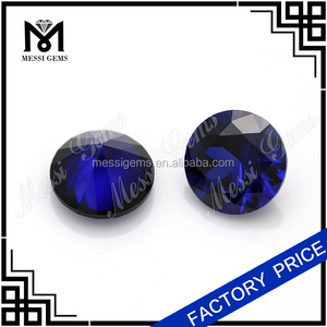 8.0mm ronda 34 # corunudm Creado <span class=keywords><strong>Azul</strong></span> <span class=keywords><strong>Zafiro</strong></span> <span class=keywords><strong>piedra</strong></span> - Product Image 5