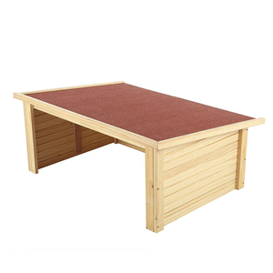 Abri de jardin en bois pour tondeuse à gazon robotisée, <span class=keywords><strong>garage</strong></span>, carport, toit incliné - Product Image 3