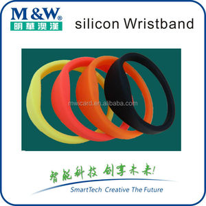 Водонепроницаемый силиконовый NFC-браслет Custom M&W MH2233 с чипом <span class=keywords><strong>RFID</strong></span> F08 13,56 МГц и интерфейсом связи для контроля доступа - Product Image 6