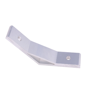 Profilé en aluminium extrudé 3030 4040, joint d'angle en aluminium CNC, support d'angle à <span class=keywords><strong>135</strong></span> degrés, accessoires - Product Image 2