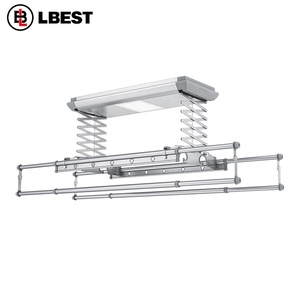 Smart home automation cappotto rack a parete asciugare i vestiti cremagliera riscaldata vestiti appesi rack con alleggerire - Product Image 2