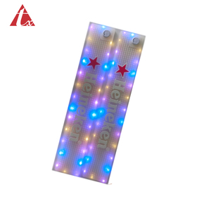 calidad antideslizante Bar atmósfera Luz de goma suave <span class=keywords><strong>jagermeister</strong></span> estera de la barra personalizado led estera de la barra - Product Image 6