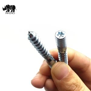 <strong>Wood</strong> - Metal Dowels Hanger <strong>Bolts</strong> Dual Thread Screws Furniture - Product Image 6