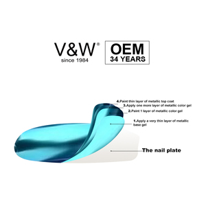 Esmalte de <span class=keywords><strong>uñas</strong></span> en gel metálico uv soak off - Product Image 6
