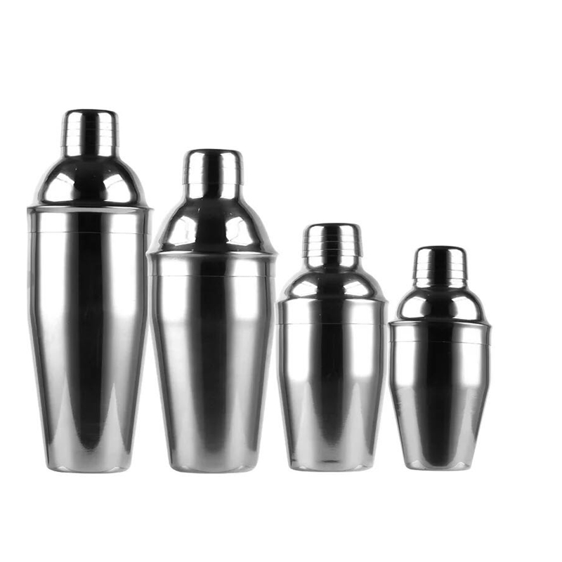 Популярный коктейльный шейкер RTS Amazon из нержавеющей стали без протечек, профессиональный шейкер для смешивания хороших твердых напиток для мартини, Бостонский шейкер из нержавеющей стали