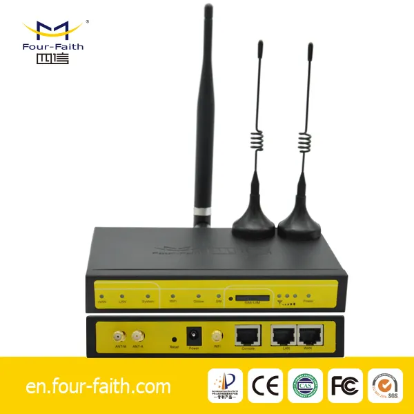 F3436 quatro-fé industrial wifi 3g roteador 3g wifi com slot para cartão sim 3g wifi conversor PSTN
