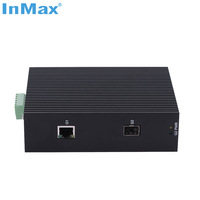 Convertisseur de média chine fournisseur 2 ports hub avec 1 port ethernet gigabit commutateur