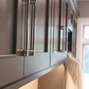 Alto brillo negro laca <span class=keywords><strong>puerta</strong></span> plana de lavandería de bolsa con diseño moderno - Product Image 4