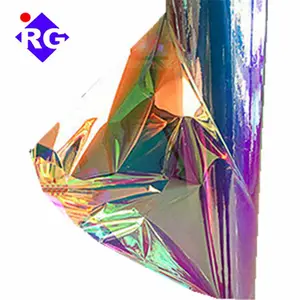 BOPET Dichroic 셀로판 아트 디자인을위한 무지개 빛깔의 필름