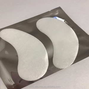 Üst sınıf kirpik uzatma uygulama araçları göz pedleri altında lint ücretsiz jel yama - Product Image 2