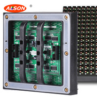 Módulo de display led de 160x160mm p10, exterior