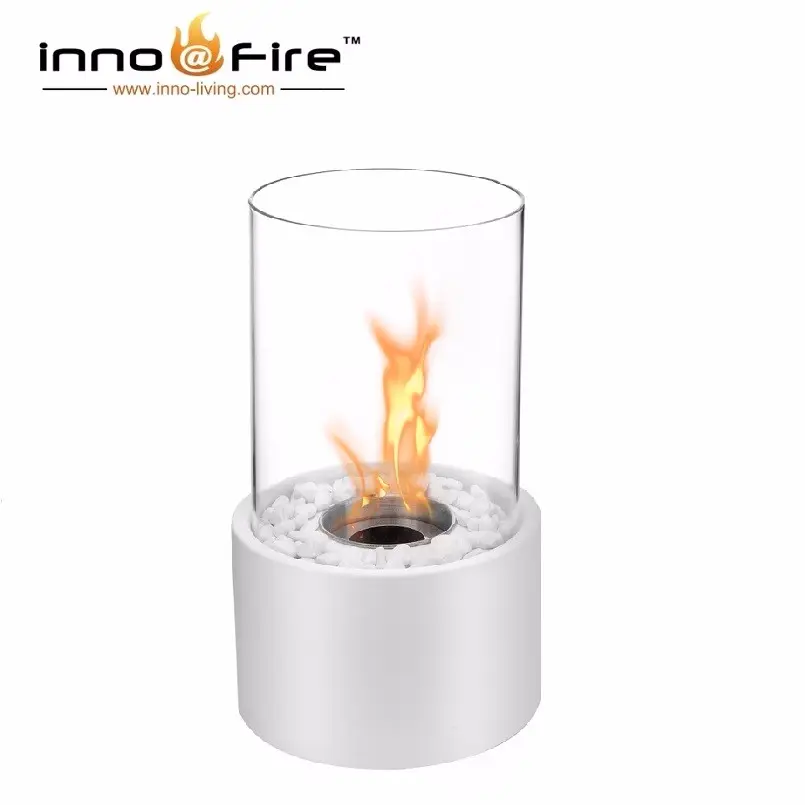 Inno living fire TT-15 tafel glas ethanol haard China cheminee bio ethanol