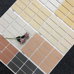 small size exterior wall ceramic tiles 4.5*9.5cm for big house project tile