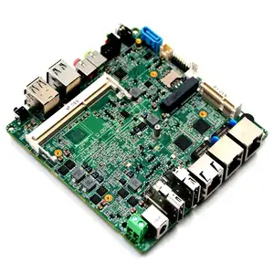 x86 nano-itx embedded motherboard dual lan Port Main board