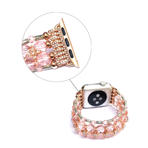 <span class=keywords><strong>Bijoux</strong></span> bling pour <span class=keywords><strong>bracelet</strong></span> d'<span class=keywords><strong>Apple</strong></span> <span class=keywords><strong>Watch</strong></span> bande Custom perle - Product Image 5