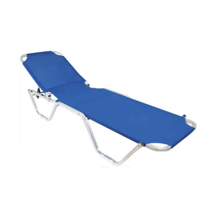 YOHO Hot Sale Outdoor Freizeit Stapelbare Sonnen liege Klappbare Metall Aluminium Sonnen liegen für Schwimmbad