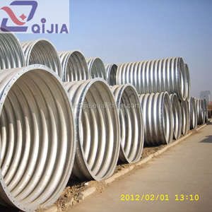 Tubo di Drenaggio Corrugato di Grande Diametro, <span class=keywords><strong>Tubi</strong></span> Flessibili Corrugati in <span class=keywords><strong>Acciaio</strong></span> - Product Image 6