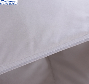 China proveedores por mayor abibaba verano blanco Reina tamaño king cama patchwork algodón pato edredons consolador del lecho de - Product Image 6