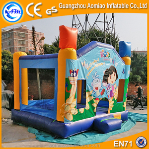 Enfants <span class=keywords><strong>taille</strong></span> <span class=keywords><strong>dora</strong></span> intérieur mini château gonflable commerciale saut châteaux vente - Product Image 3