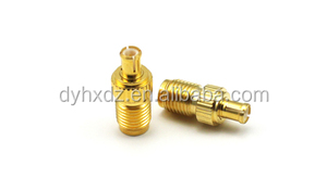 Pirinç altın kaplama erkek fişi/U.FL/UFL erkek konnektör düz - Product Image 3