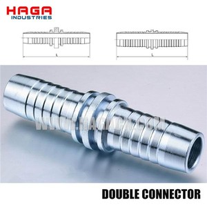 Conector de mangueira hidráulica, tubo de parafuso métrico reto din (90011)