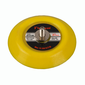 Almohadilla de respaldo neumática para pulidor, gancho y bucle de <span class=keywords><strong>3</strong></span> pulgadas - Product Image 1