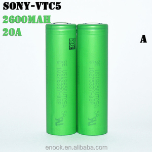 Panasonic — batterie Li-ion, rechargeable, 18650 v tc5a, 2600mAh, 40a - Product Image 2