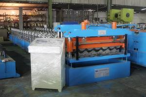 최고 품질 1200mm PLC 제어 강철 타일 성형기 CE/ISO9001 인증 긴 수명 중국 제조업체 지붕용 - Product Image 4