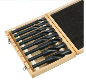 2021 13-25Mm HSS 1/2 Giảm <span class=keywords><strong>Shank</strong></span> Màu Đen Twist <span class=keywords><strong>Bits</strong></span> Set Cho Khoan Kim Loại - Product Image 1