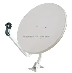 High Gain Ku Band Dish Antenna Ku 90cm TV Antenna Pole Mount Satellite Mini Antenna