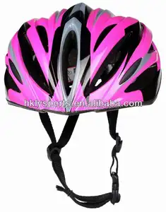 Shengtao Promotion LY-020 PVC Out Shell Pink Bike Riding Crash Helmet for Sale