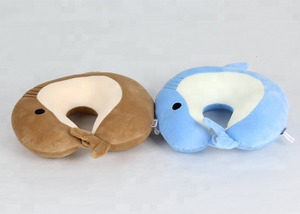 Juguete de Peluche de Delfín, Almohada de Viaje Súper Suave con Soporte para Cuello y Cabeza, Cojín de Masaje, Lindo Animal de Peluche para Niños, Almohada de Viaje en Forma de U para el Cuello - Product Image 6