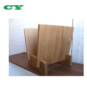 High Quality Premium Design Solid Oak LP Stand Vinyl <strong>Record</strong> <strong>Storage</strong> - Product Image 2