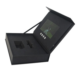 pantalla LCD de 7 pulgadas magnético de <span class=keywords><strong>la</strong></span> caja de regalo de lujo de saludar video Paquete de regalo para <span class=keywords><strong>la</strong></span> invitación de boda - Product Image 3