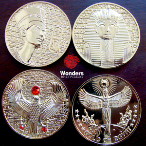 Moneda de Plata Personalizada al por Mayor con Diseño de Águila y Diamantes - Product Image 6