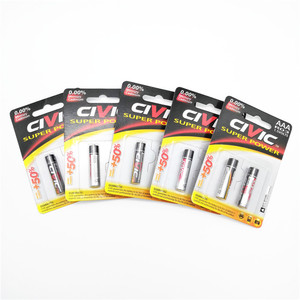 Batteria a secco <span class=keywords><strong>R03</strong></span> UM4 <span class=keywords><strong>AAA</strong></span> 1.5V Zinco-Carbone per Telecomando, Blister, Durata 30 Minuti - Product Image 5
