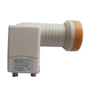 通用四路 LNB 迷你高清数字卫星 4 路输出 0.1db LNB LNBF, 全高清数字 KU 波段 4-输出 LNB LNBF