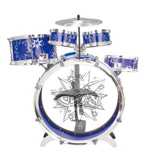 Tambor de plástico de instrumento Musical para niños, juguete <span class=keywords><strong>en</strong></span> <span class=keywords><strong>casa</strong></span> - Product Image 1