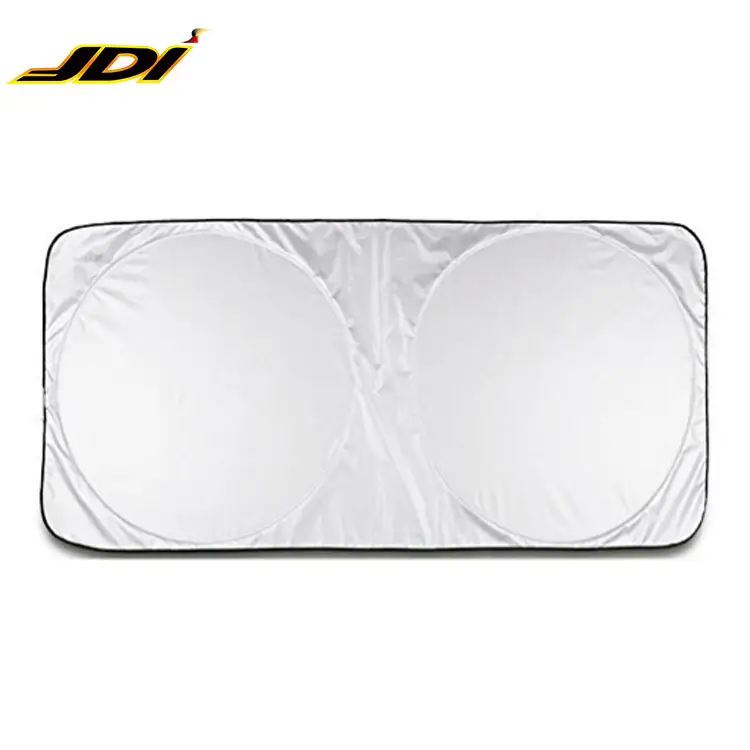 JDI-032 Wholesale custom design front window foldable car windshield sunshade for car